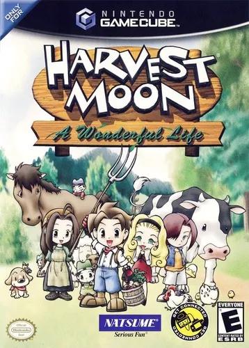 Harvest Moon A Wonderful Life Gamecube Completo Nintendo Gc
