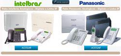 Instalação de PABX DIGITAL – Intelbras – Panasonic –