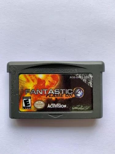 Jogo Quarteto Fantástico Flame On Gameboy Advance S