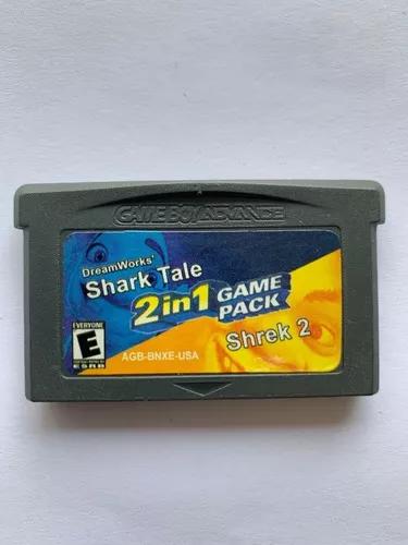 Jogo Shark Tale & Shrek 2 Gameboy Advance Nintendo S