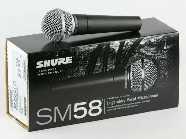 Microfone Shure Sm-58 profissional