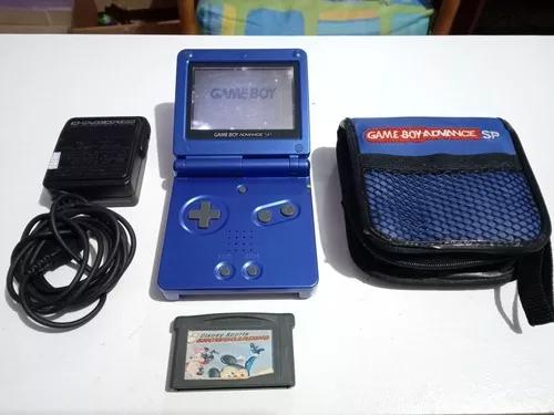 Nintendo Game Boy Advanced Sp Ags001 + Carreg Capa Cartucho