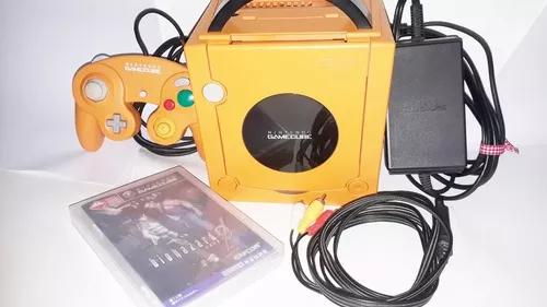 Nintendo Game Cube Laranja + Gameboy Player - Japones