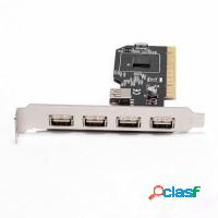 PLACA USB PCI 2.0 5 PORTAS