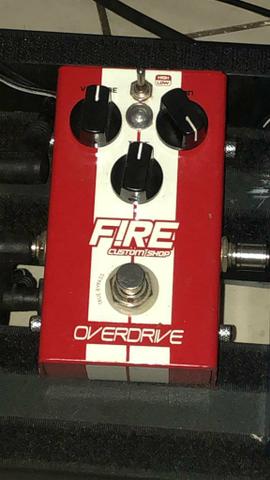 Pedal overdrive Fire