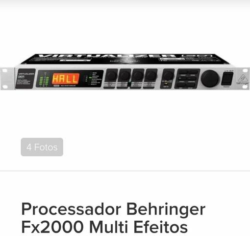 Processador Multi Efeitos FX Behringer