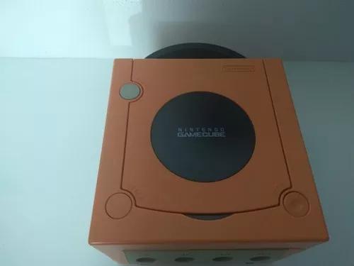 Raro Game Cube Laranja Gc Orange Original Japones Funcionand