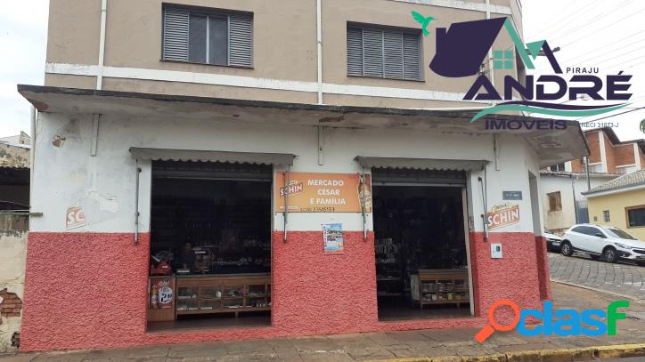 Sobrado e Ponto Comercial, 3 banheiros, 216,60 m², Centro,