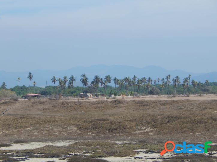 Terrenos a orilla del mar en coyuca de benitez