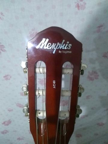 Violão memphis eletrico com afinador