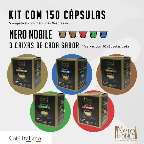 150 Cápsulas De Café Compatíveis Nespresso -di Nero