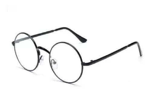 Armação Óculos Lentes Redondas Harry Potter + Brinde