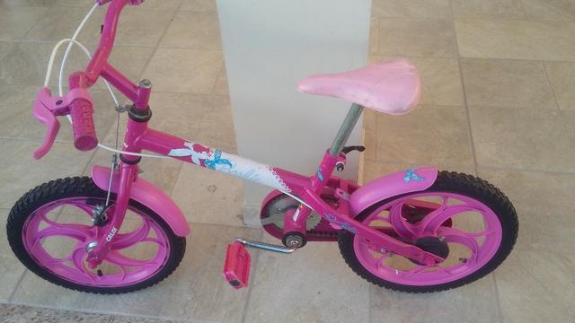 Bicicleta aro 18 Barbie