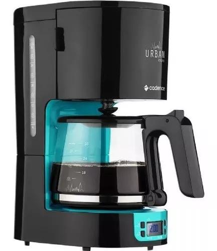 Cafeteira Cadence Urban Inspire Preta E Azul, Caf700