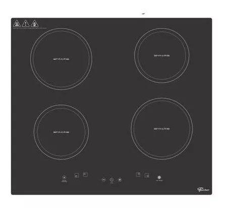 Cooktop Fischer 4 Bocas Vitrocerâmico Por Indução 220v