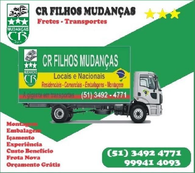 Empresa de mudanças rs- cr filhos mudanças