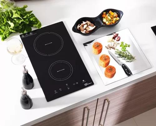 Fogão Cooktop Fischer 2 Bocas Indução Mesa Vitrocerâmica