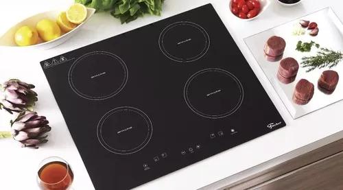 Fogão Cooktop Fischer 4 Q Indução Mesa Vitrocerâmica