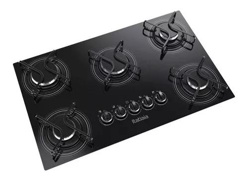 Fogão Cooktop Itatiaia Ng 5 Bocas Preto Bivolt