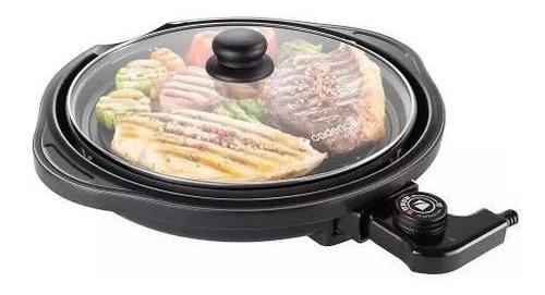 Panela Eletrica Grill Redondo 1250w Cadence