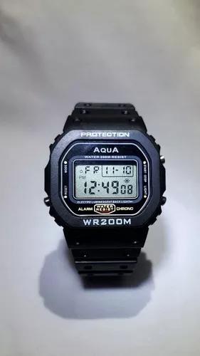 Relógio Bolsonaro Presidente Aqua + 04 Baterias Reposição