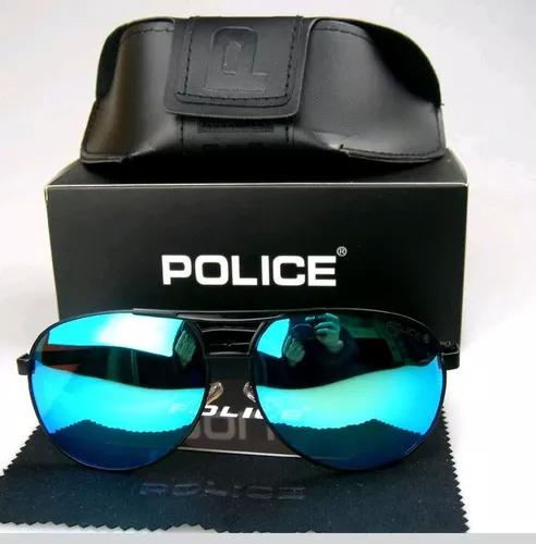 culos De Sol Polarizado Police 100% Uva-b Masculino