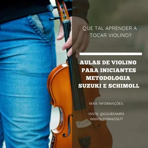 Aulas Particulares De Violino Básico 1