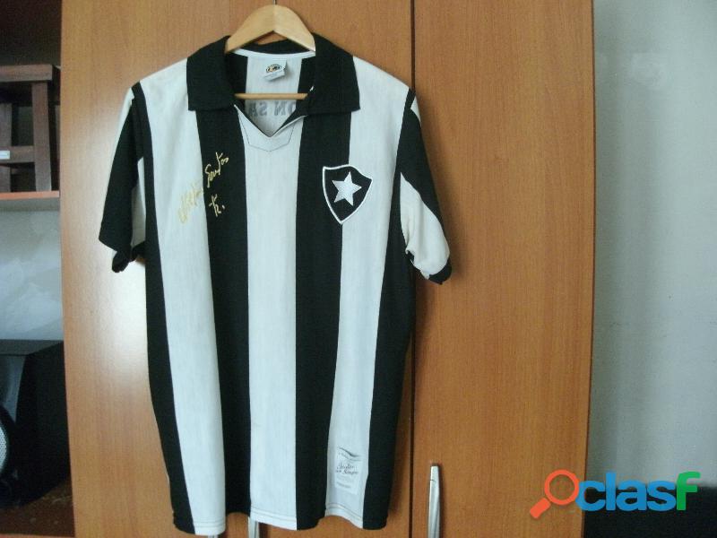 Camisa do Botafogo Retrô Ídolos para sempre Nilton Santos