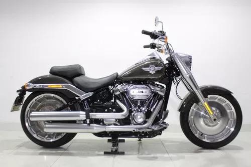 Harley Davidson Softail Fat Boy 114 2018 Cinza