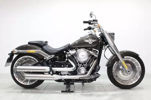 Harley Davidson Softail Fat Boy 2018 Cinza