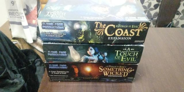 A Touch Of Evil: The Supernatural Game +3 Expansões