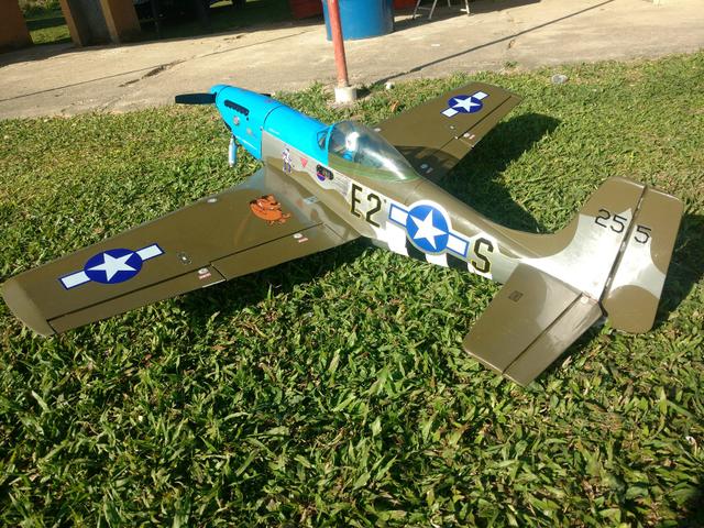 Aeromodelo P-51