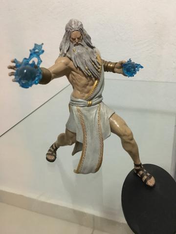 Bonecos God of War Zeus Hades Hércules e Kratos