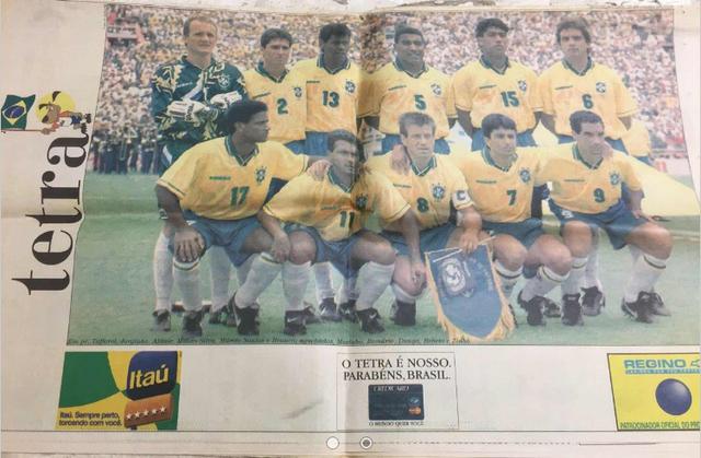 Brasil campeão da Copa de 94