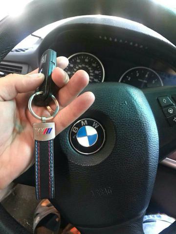 Chaveiro bmw couro