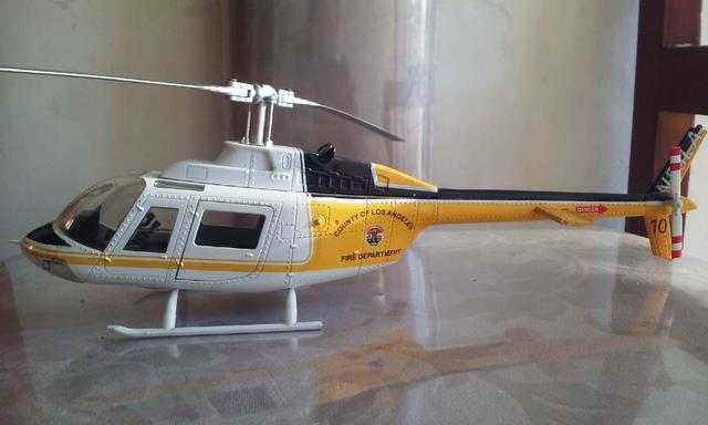 Helicóptero New Ray Bell 206 Lacofd bombeiros de Los