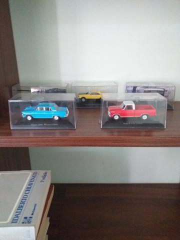 Miniatura de Carros Clássicos (Opala SS, Willys Aero, Ford