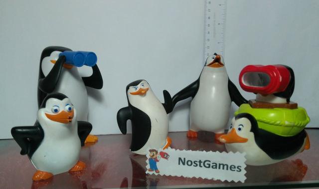 Miniaturas McDonald's - Os Pinguins de Madagascar