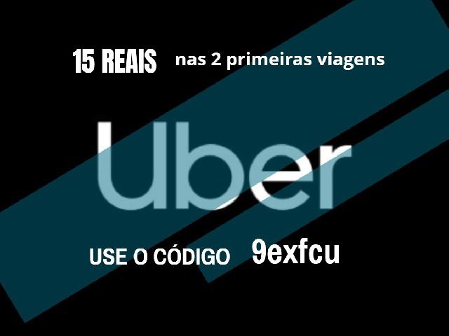 15 Reais Off em duas primeiras viagens