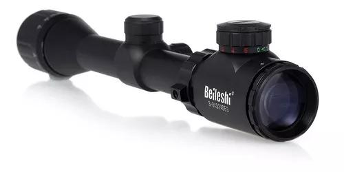 3-9x32 Riflescope Vermelho E Verde Mil-dot Y7352