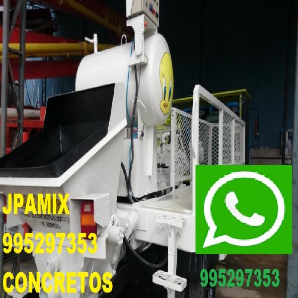 Concreto Bombeado para Zona Oeste Jpamix