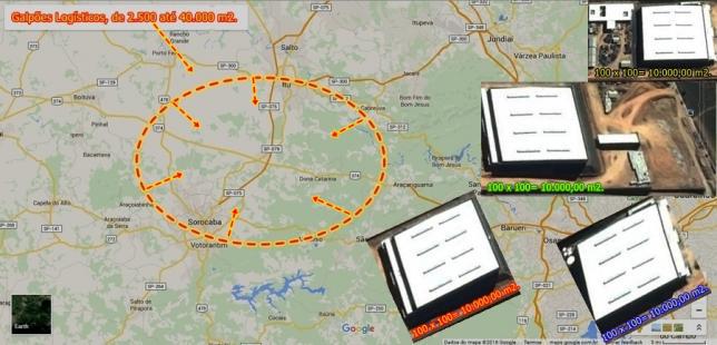 Galpões Logísticos na Região de Sorocaba e Rodovia