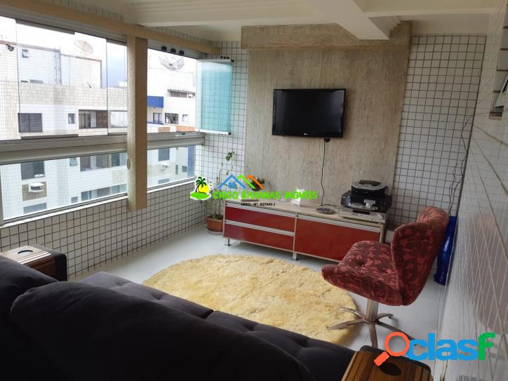 Lindo apto mobiliado 02 suítes, Aceita Permuta - Vila Tupi