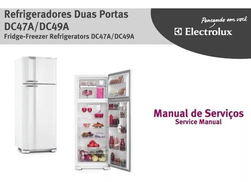 Manual Serviço Refrigerador Electrolux Dc47a E Dc49a Pdf