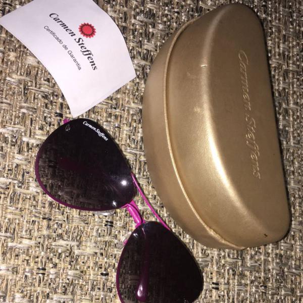 Oculos aviador carmen steffens