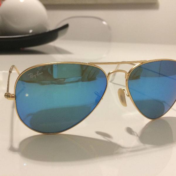 Ray ban Azul Espelhado