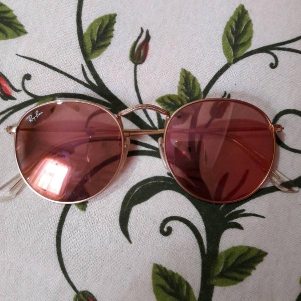 Rayban Espelhado - Rose Gold