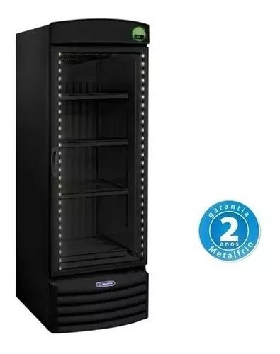 Refrigerador Porta De Vidro 572l Allblack Vb52rh - Metalfrio