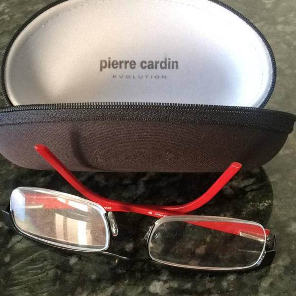 armação de óculos de grau pierre cardin