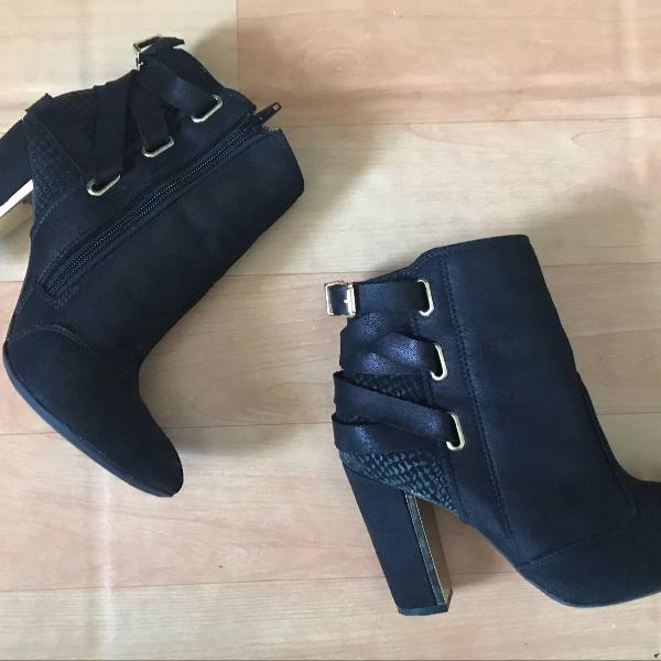 bota ankle boot crysalis